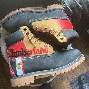 Timber boots size 9.5 in men’s